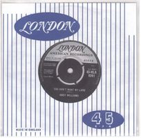 Andy Williams  --  Don`t go to Strangers  Single7